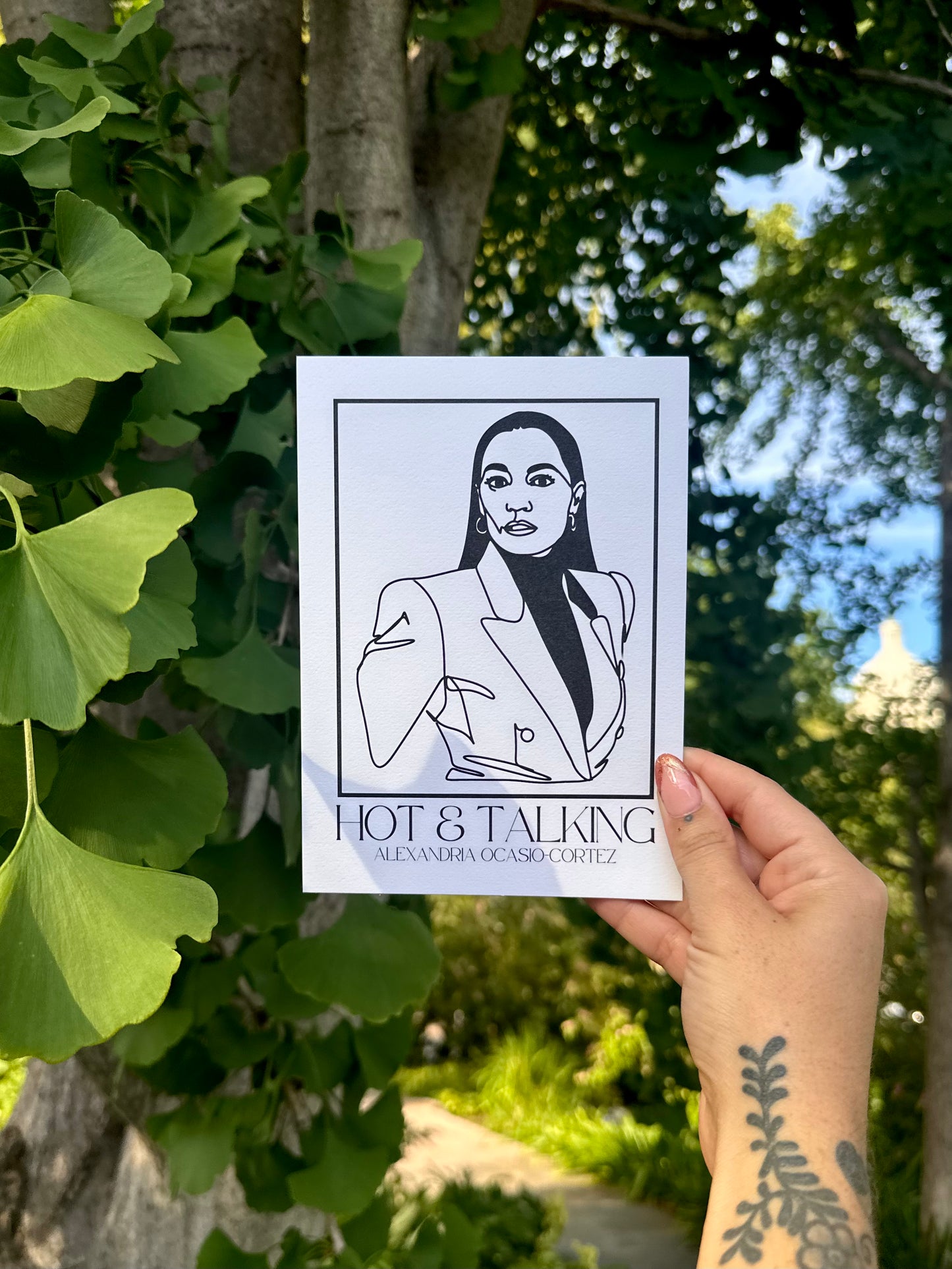 Alexandria Ocasio-Cortez Print