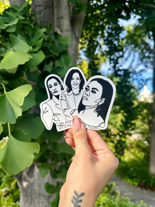 Kamala, Michelle, AOC Sticker Bundle