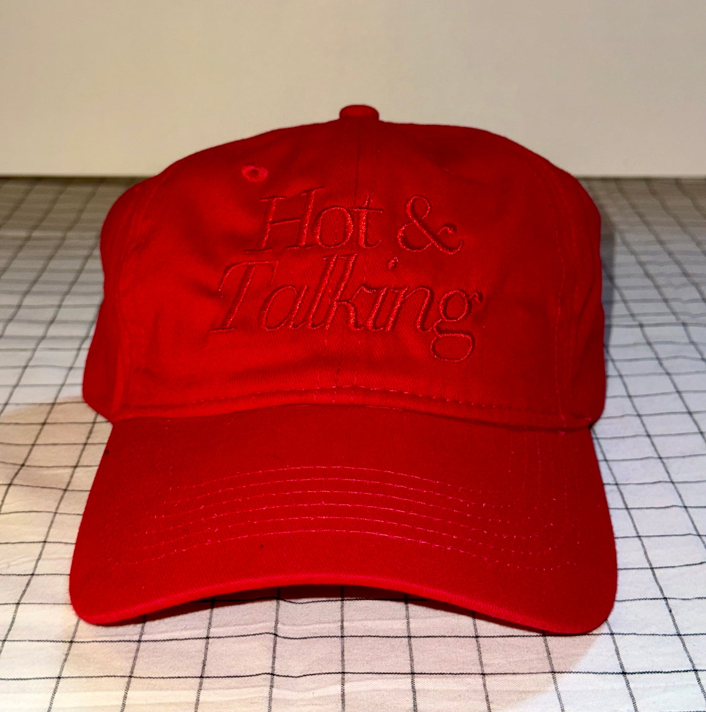 Hot & Talking Baseball Cap